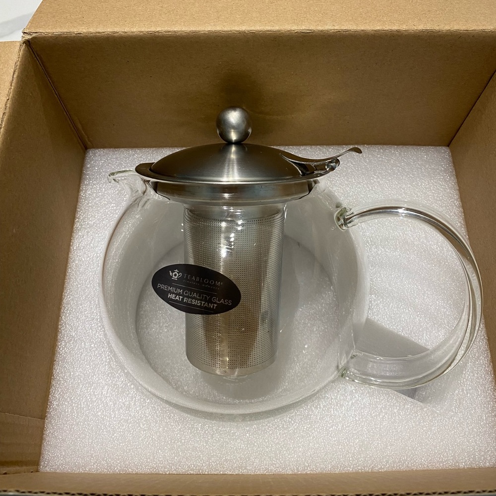 CLASSICA GLASS TEAPOT WITH REMOVABLE INFUSER